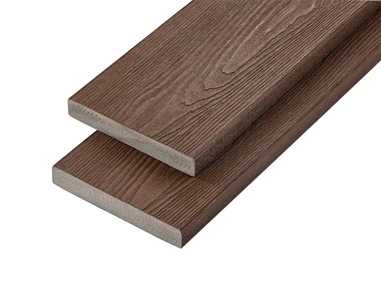 Cladco Nordeck Premium Pvc Decking Board – Walnut Woodgrain Finish, 3.6M 1