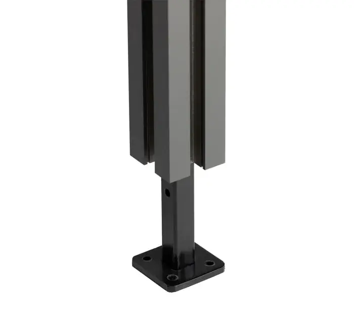 Cladco Profence 85Mm × 85Mm Aluminium Fence Post Feet 1