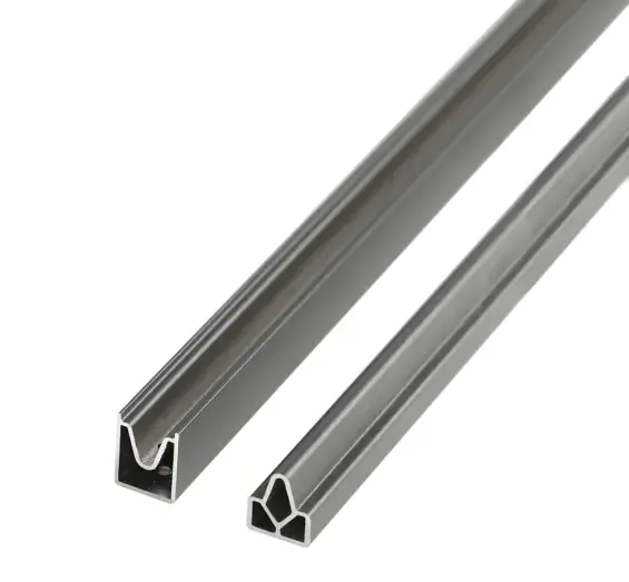 Cladco Profence Top And Bottom Rails – 1.84M Aluminium Fence Components 1