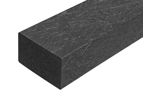 Cladco Recycled Plastic Joist – 50X100Mm Black, 3.6M 1
