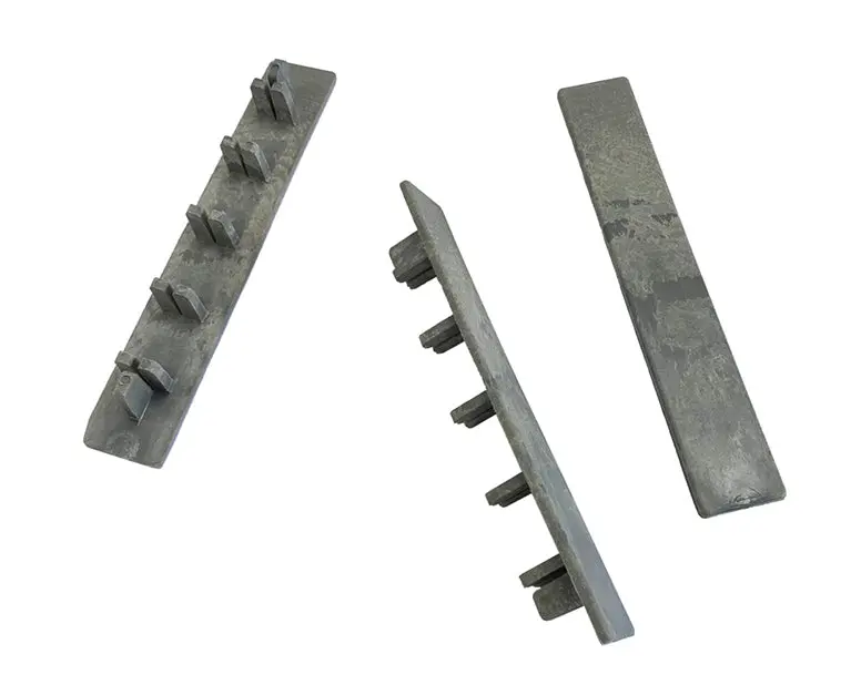 Cladco Signature Composite End Cap Covers For Hollow Decking Boards – Multi-Colour Pack 1