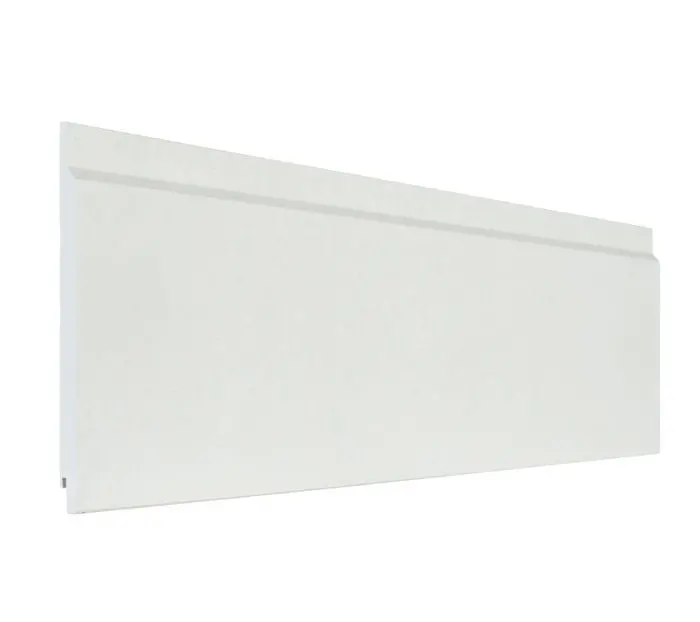 Cladco Smooth Fibre Cement Click Cladding Boards – White, 3.66M Length 1