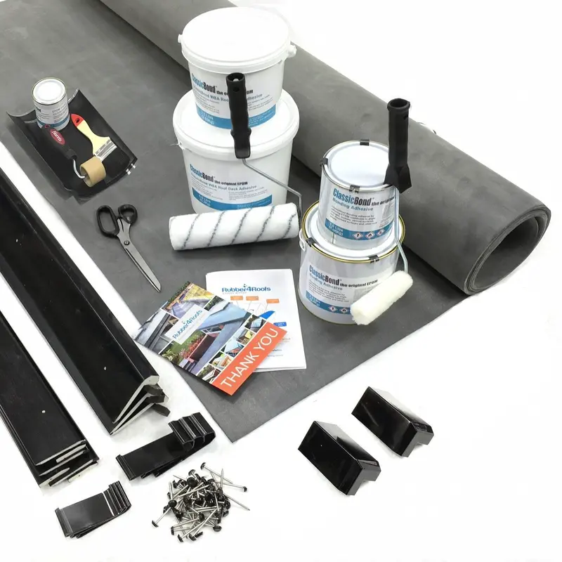 Classicbond® Made-To-Measure Epdm Garage Roof Kit 1