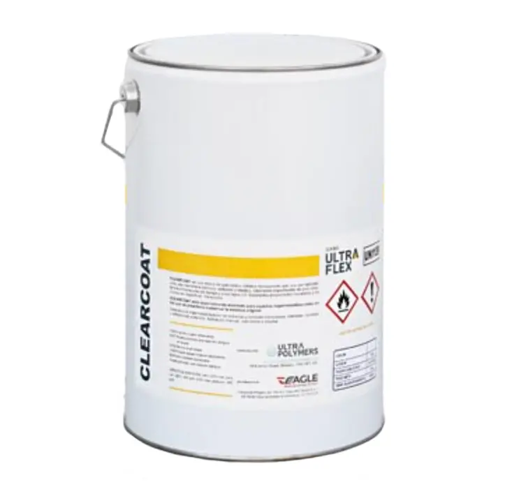 Clearcoat Transparent Polyurethane Waterproof Coating — 5Kg Uv-Stable Clear Resin Finish 1