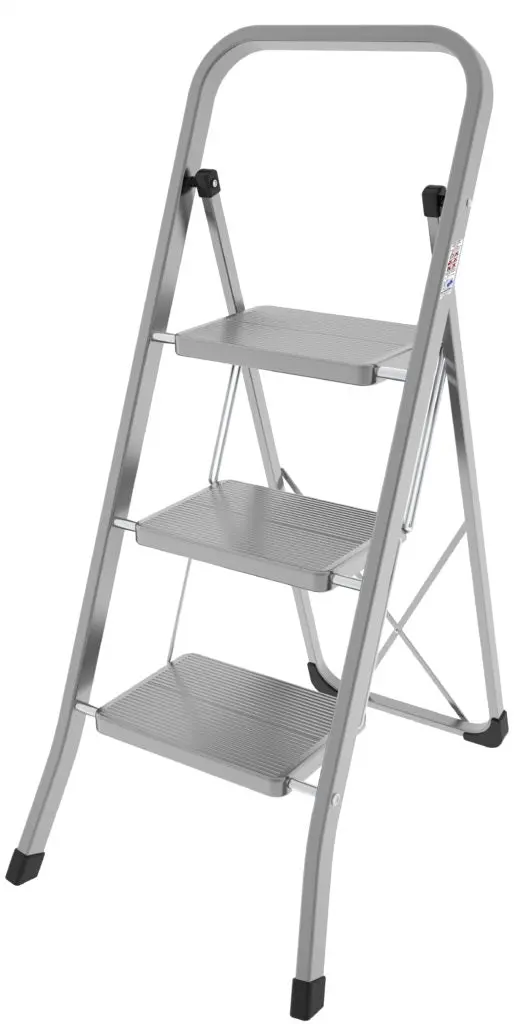 Colombo Stabil 3-Tier Hose Stand – Heavy-Duty Steel Hose Rack, Matte Black 1