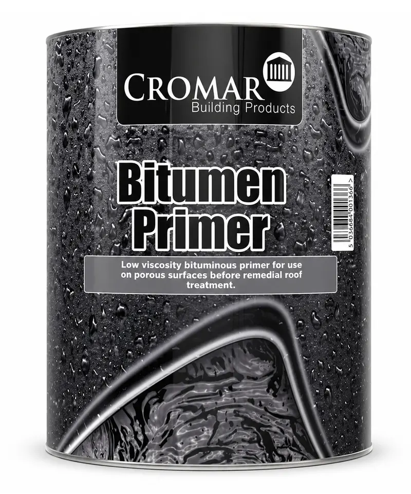 Cromar Bitumen Primer – 5-Litre Waterproofing Base Coat 1
