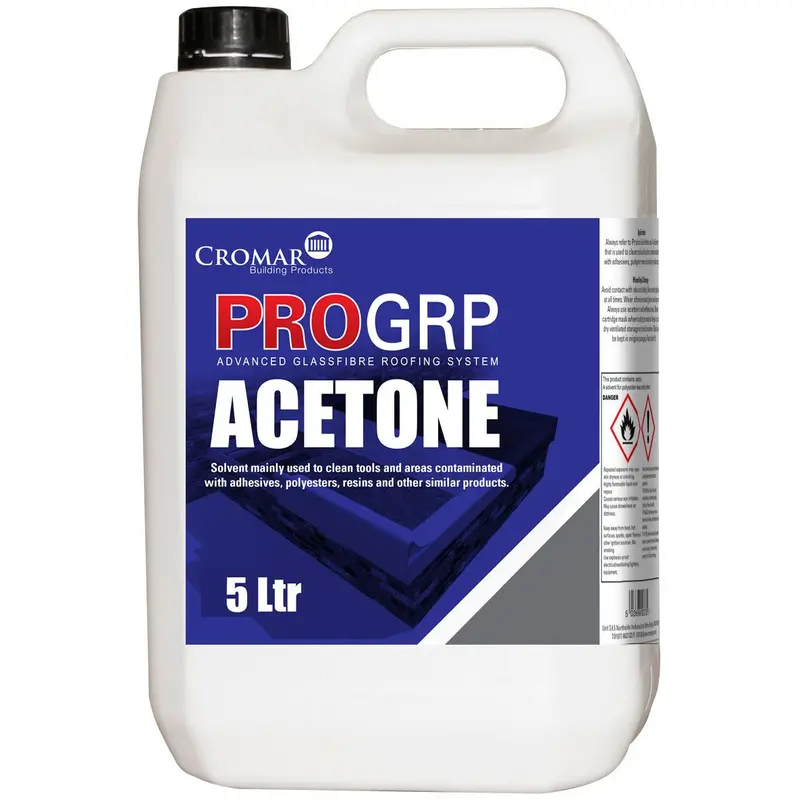 Cromar Pro 25 Grp Acetone Solvent – 5-Litre Container 1