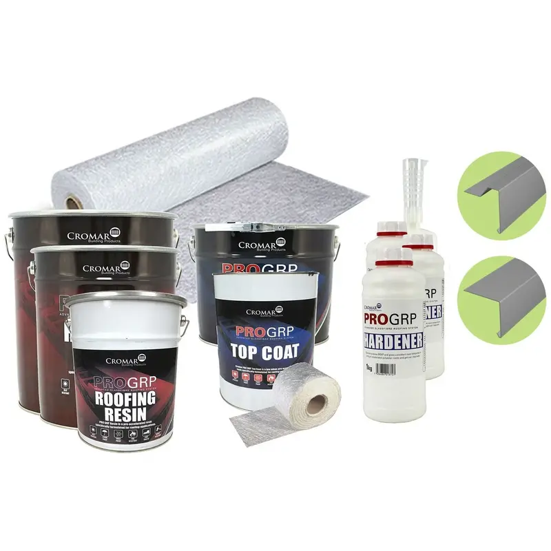 Cromar Pro 25 Grp Garage Roof Kit With Full Trim Set 1