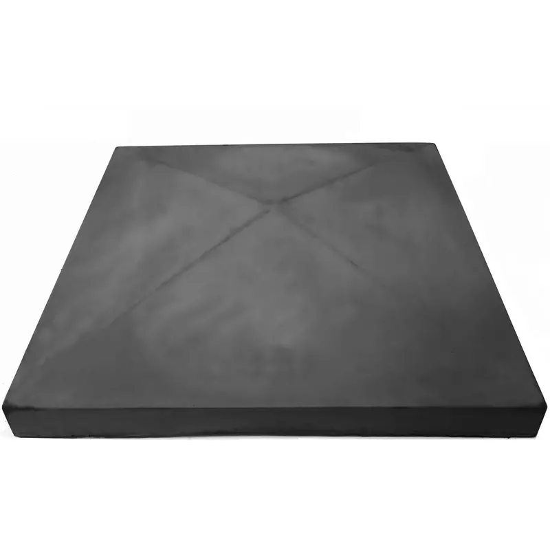 Dark Grey Pier Caps – 530Mm × 530Mm Square By Castle Composites 1