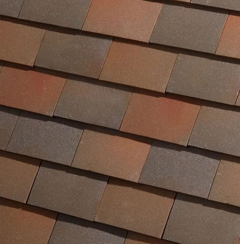 Dreadnought Clay Plain Roof Tile – Collingwood Blend, Smooth-Faced 1