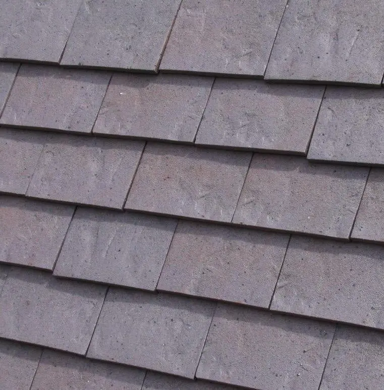 Dreadnought Clay Plain Roof Tile – Textured Rustic Dark Heather Finish 1