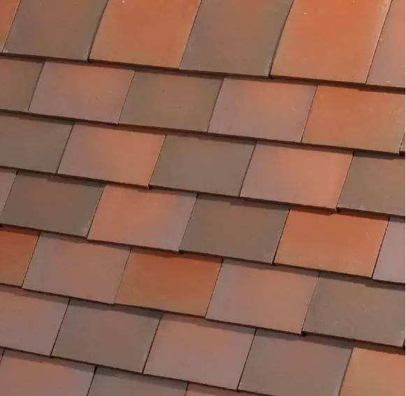 Dreadnought Clay Plain Roof Tile – Trafalgar Blend, Sand-Faced 1