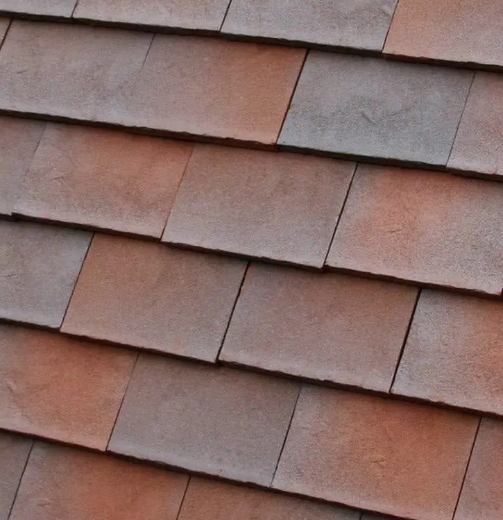 Dreadnought Clay Plain Roof Tile – Vintage Rustic Brown Antique Look 1
