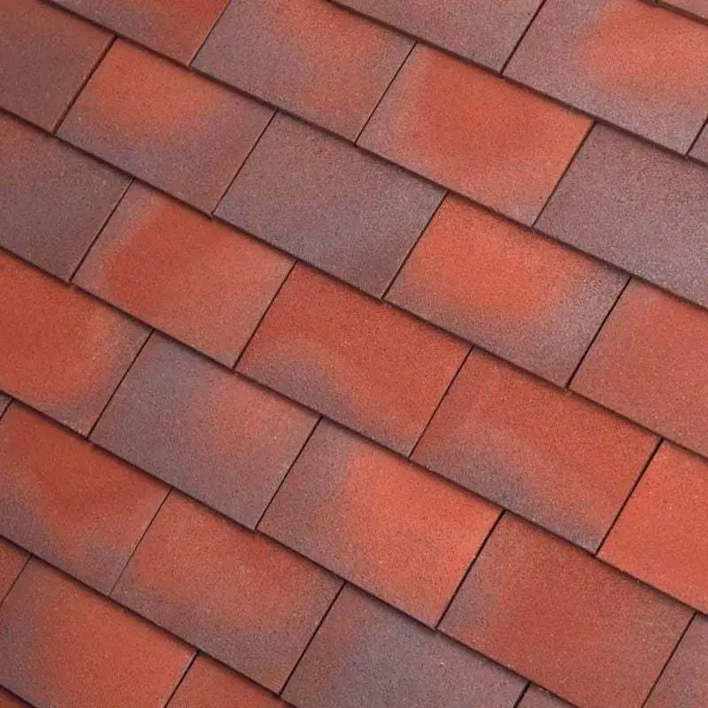 Dreadnought Red-Blue Smoothfaced Clay Plain Roof Tiles 1