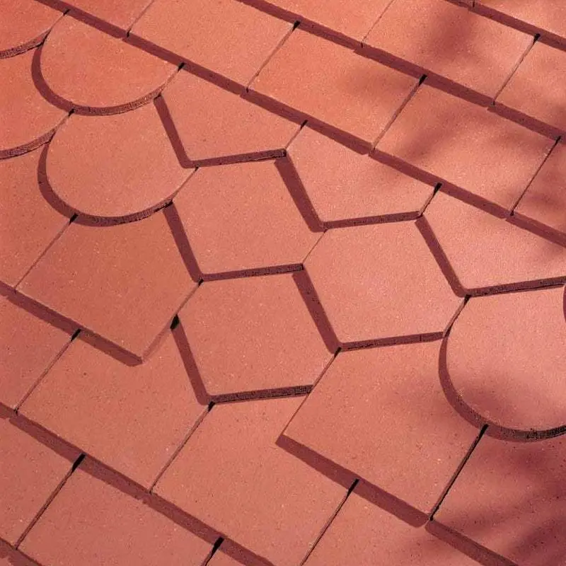 Dreadnought Red Smoothfaced Clay Plain Roof Tiles 1