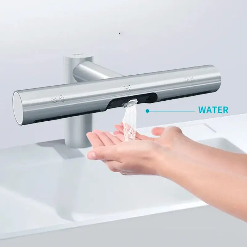 Dual-Function Automated Hand Dryer With Built-In Soap Dispenser 1