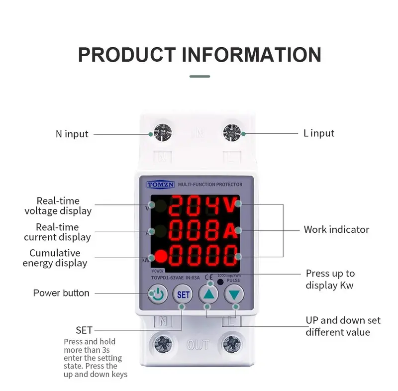 Dual-Power Smart Switch With Wifi + Zigbee Support (Load & Neutral) 1