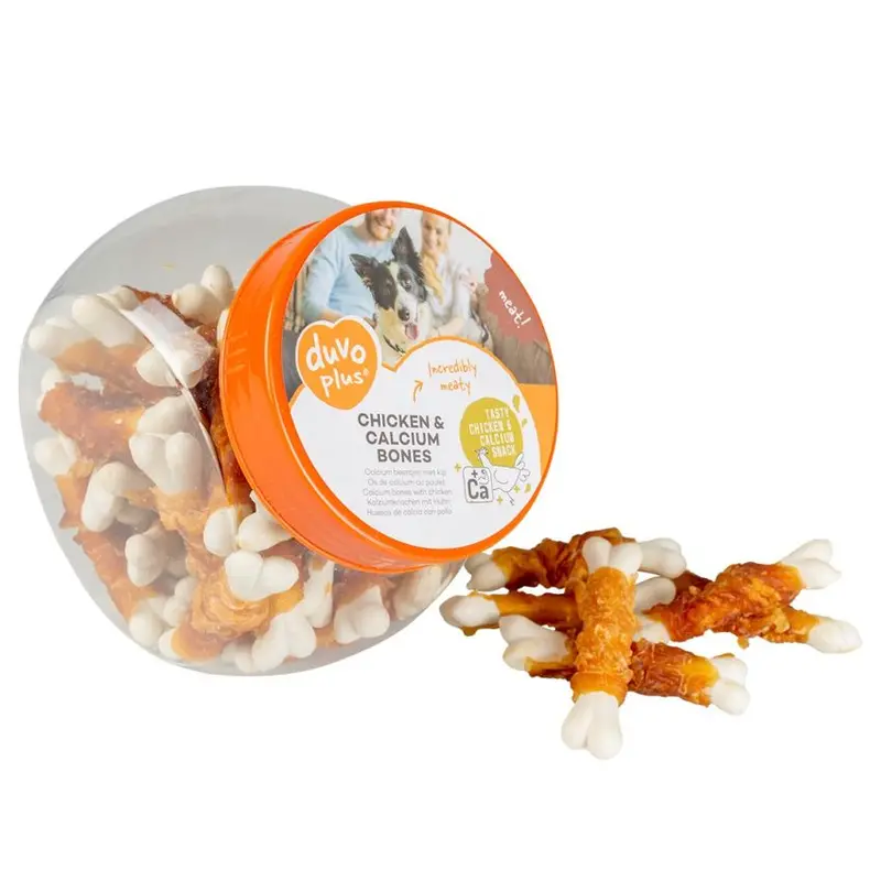 Duvo Mega Beef Chew – 500G, Calcium-Enriched, Slow-Release Chew For Large Breed Dogs 1