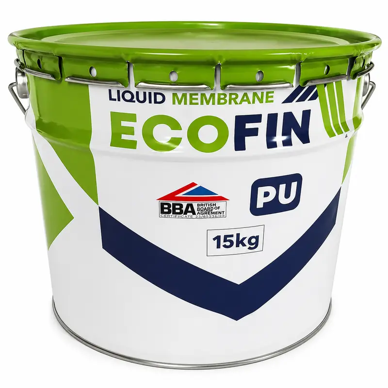 Ecofin Pro Polyurethane Liquid Waterproofing Membrane – Grey, 15Kg Drum 1