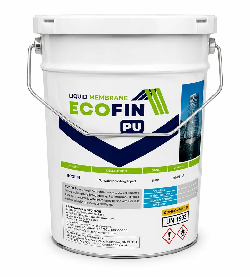 Ecofin Pro Pu Protective Topcoat – Grey, 5Kg Bucket 1