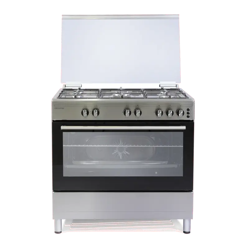 Electromat 90Cm Electric Cooktop – Ceramic Glass Surface, Touch Controls, Rapid Boil Zones 1
