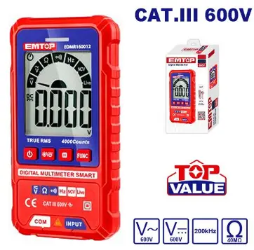 Emtop Digital Multimeter Tester Kit 1