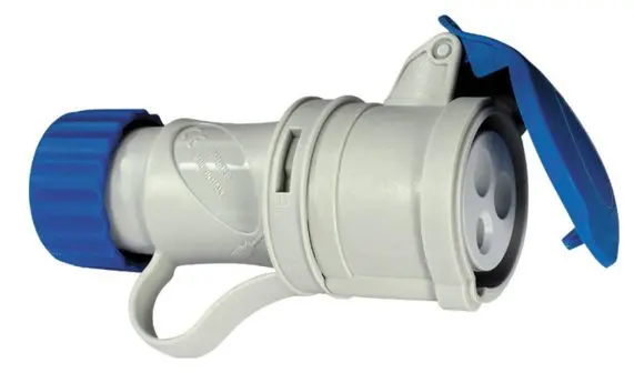 Fanton 1-Phase 3-Pole 16A Industrial Socket 1