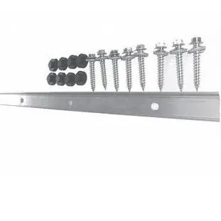 Firestone-Compatible Aluminium Termination Bar – 2-Metre Epdm Roof Edge Fixing 1