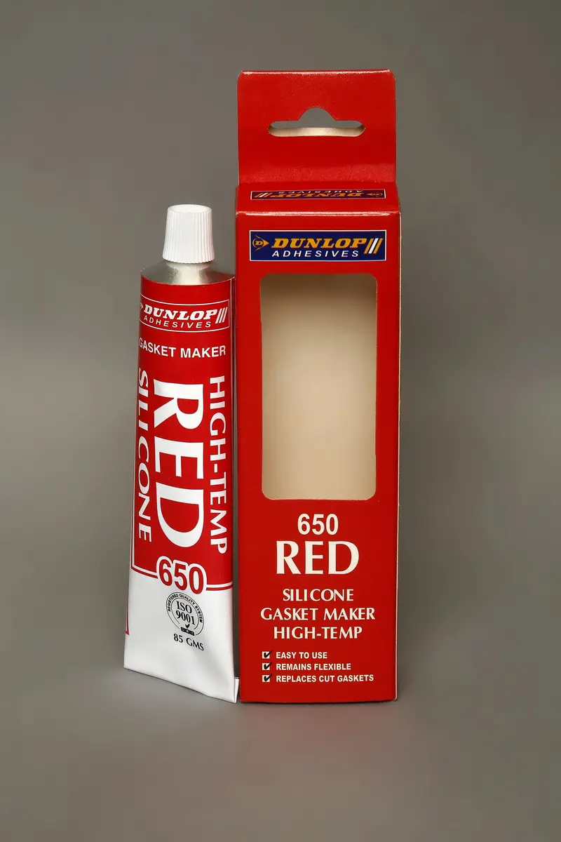 Gasket Maker High-Temperature Silicone Adhesive – Non-Curing Formula 1