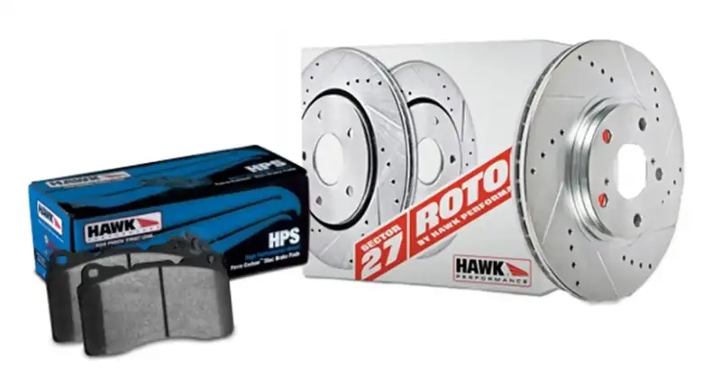 Hawk Performance Sector 27 Rear Brake Kit – Includes Hps Pads, Model Hk5342.506F 1