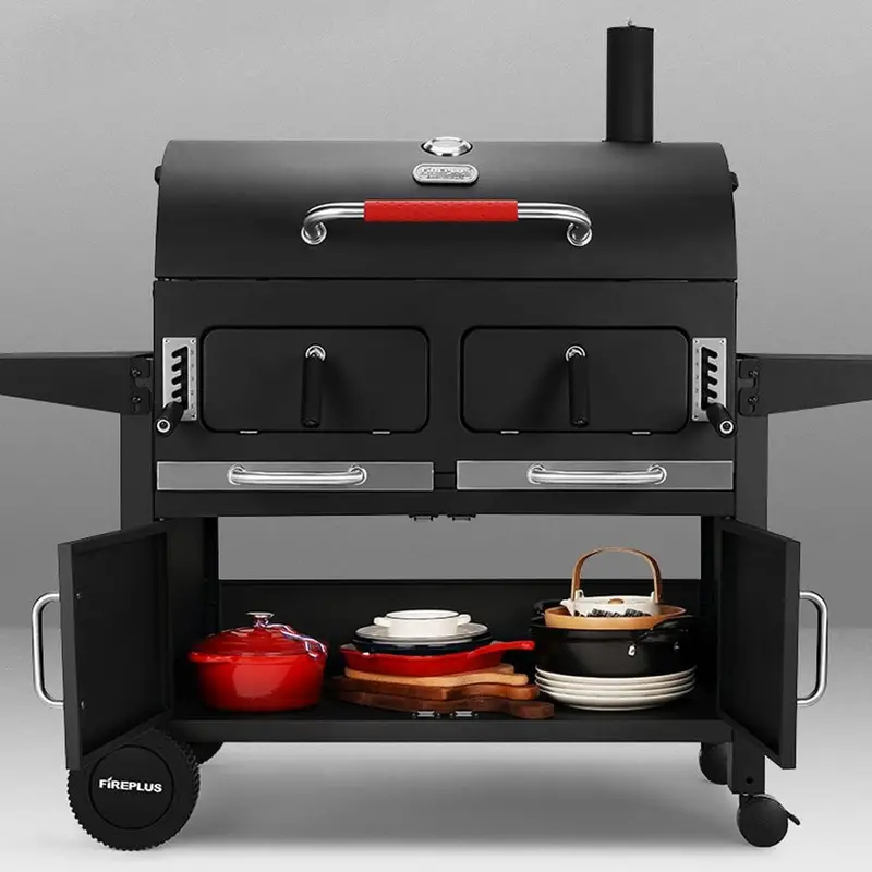Heavy-Duty Commercial Fryer – 158.5 × 63.5 Cm Stainless Steel Unit With Digital Temp Control 1