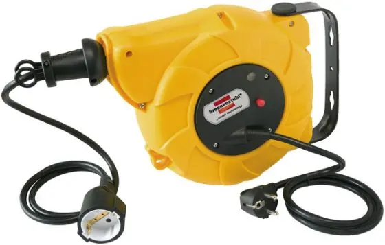 Heavy-Duty Outdoor Extension Cable – 9-Meter Length, Auto-Wind Reel System 1
