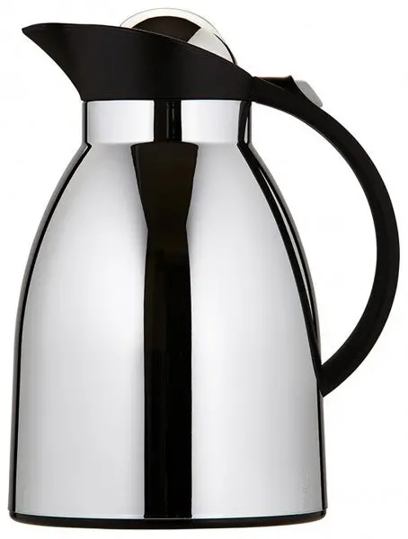 Helios Shiny 1L Electric Water Heater – Chrome & Ash Grey 1