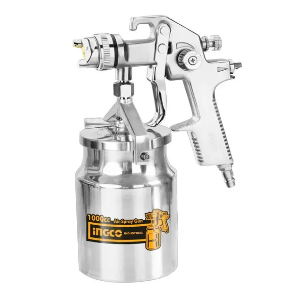 Hvlp Spray Gun With 1000 Ml Paint Cup For Fine Finishing 1