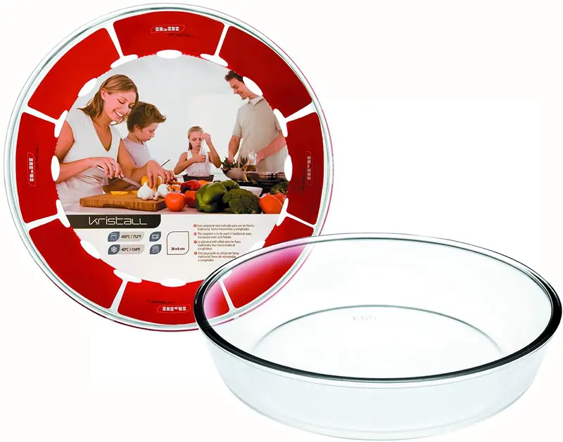 Ibili Kristall Stainless Steel Casserole Dish – 26 Cm Diameter, Oven-Safe Design 1