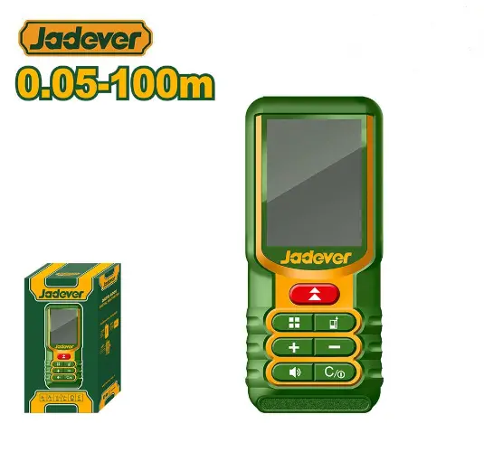 Jadever 100-Meter Laser Distance Meter With Bluetooth Connectivity And Data Logging 1