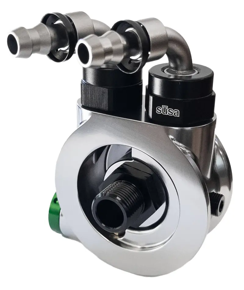 Jagg Thermostatic Oil Filter Adapter For Harley-Davidson Sportster, Evo, And Buell 1