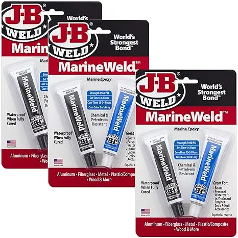 Jb Weld Waterweld™ Epoxy Putty – 5Oz Waterproof Repair Compound For Wet Environments 1