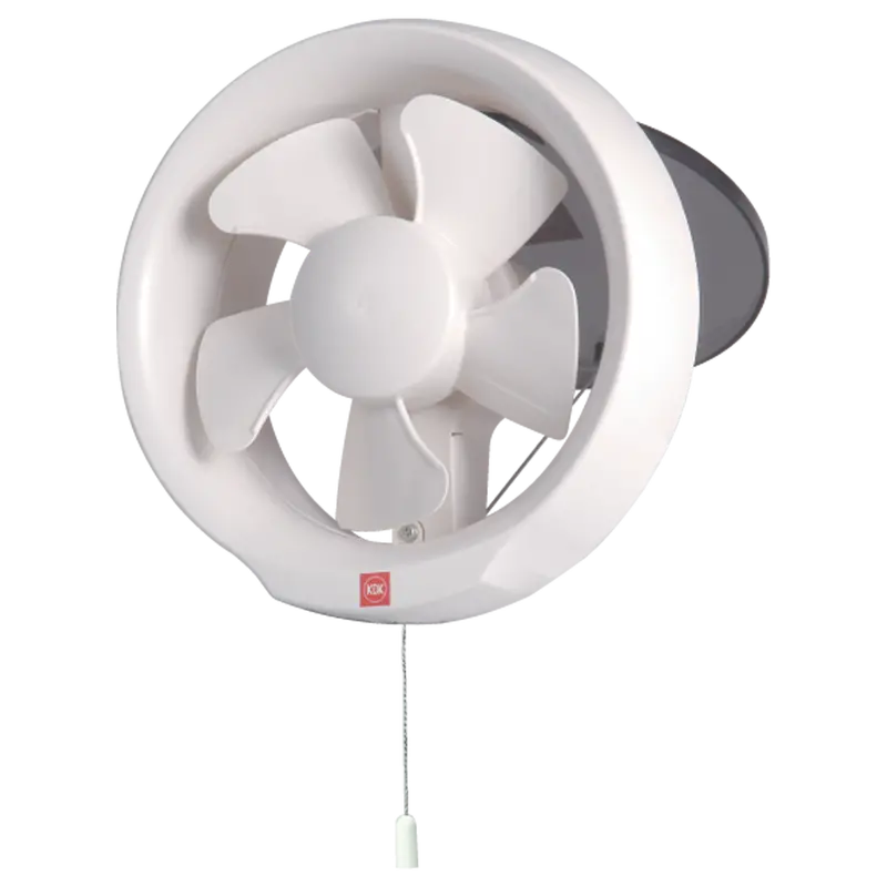 Kdk 8-Inch Wall-Mountable Fan With Star Blade Design 1