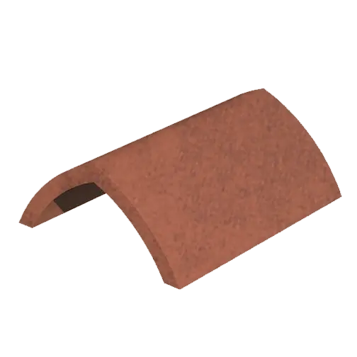 Keymer Handmade Clay Hogback Ridge Tiles – 305Mm, Heritage Clay Range 1