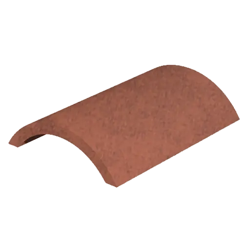 Keymer Handmade Clay Third Round Ridge Tiles – 305Mm Length, Full Colour Selection 1