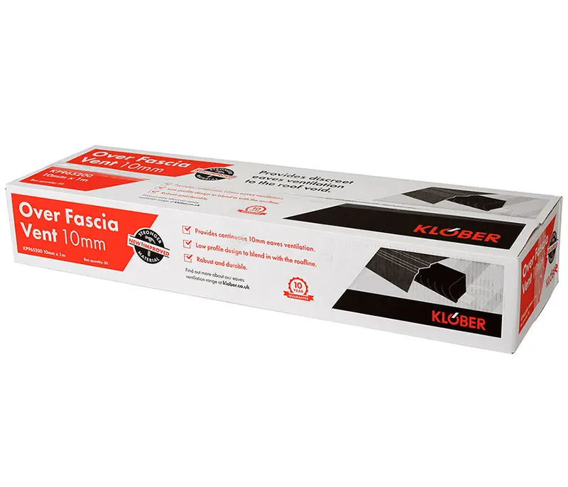 Klober 10Mm Over-Fascia Roof Ventilation Strip – 50-Metre Box 1