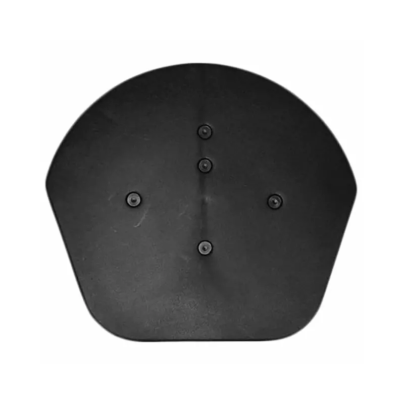 Klober Half-Round Ridge End Cap – Black Finish (2-Pack) 1