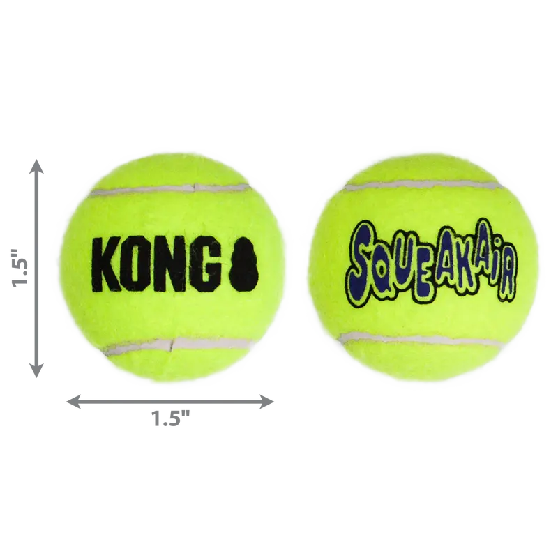 Kong Air Squeak Medium Dog Toy – Balanced Flexibility, Squeak Function & Comfortable Chew Surface 1