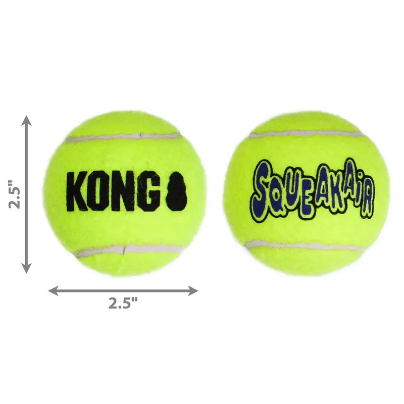 Kong Air Squeak Plus Dog Toy – Enhanced Squeak Technology, Flexible Shape & Chew-Resistant Core 1