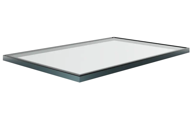 Korniche Clear Double-Glazed Flat Glass Rooflight (U-Value: 1.2 W/M²K) 1