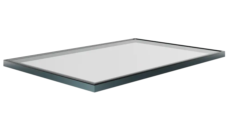 Korniche Neutral Triple-Glazed Flat Glass Rooflight (U-Value: 0.6 W/M²K) 1