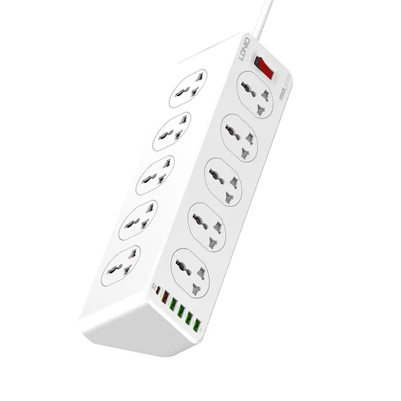 Ldnio Multi-Port Charging Station – 10 Ac + 5 Usb + 1 Usb-C Outlets 1