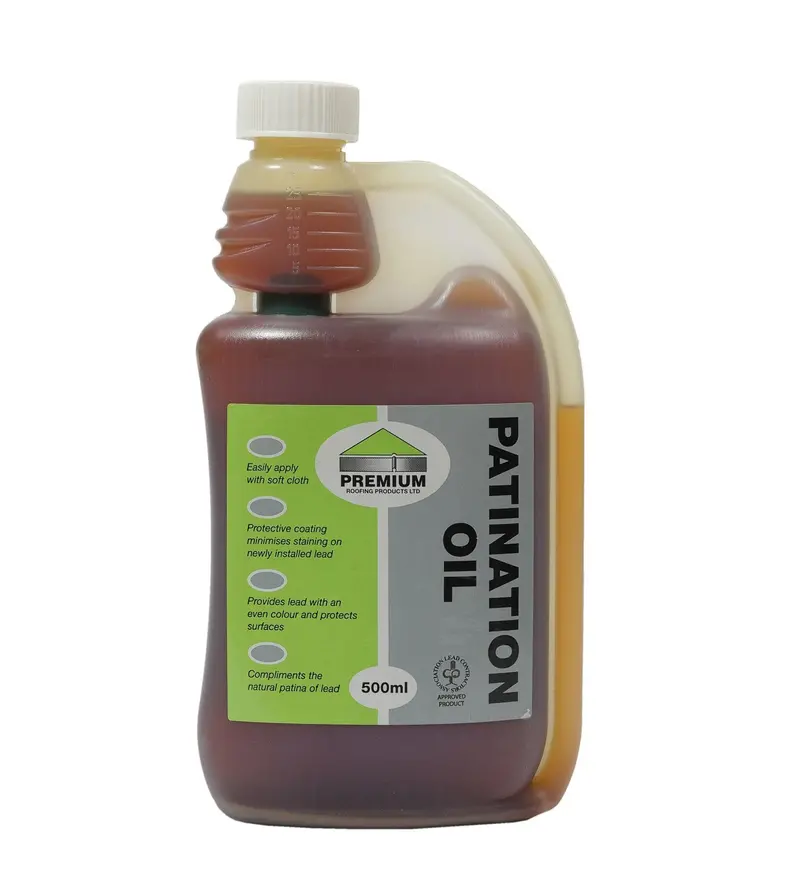 Lead Patination Oil For Natural Oxidation Finish 1