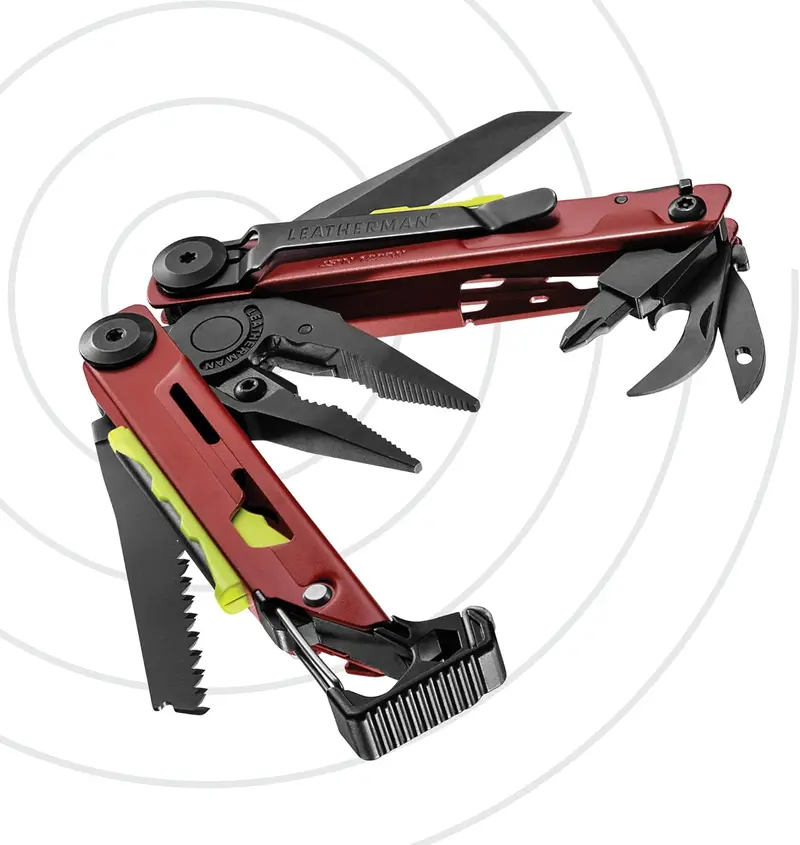 Leatherman Signal Crimson – Rugged Emergency Preparedness Tool 1
